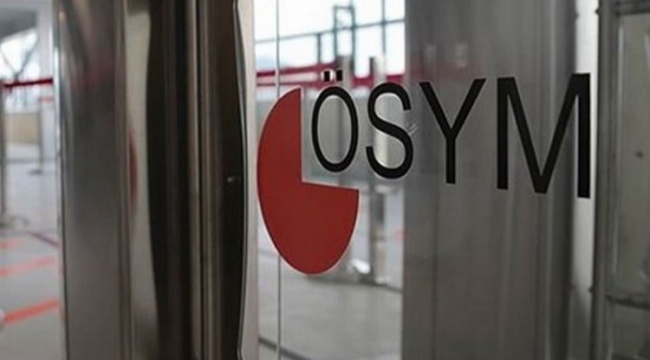 ÖSYM 2022 sınav takvimi belli oldu