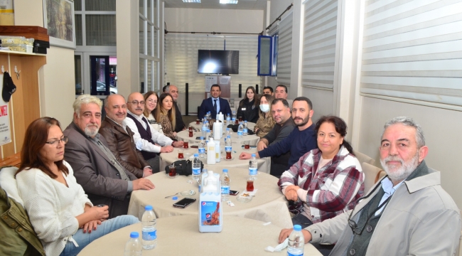 Aliağa Emniyet Müdürü Balıkçıoğlu , gazetecilerin gününü kutladı