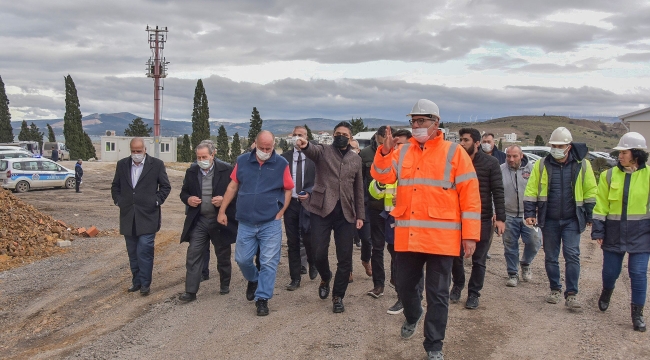 Başkan Serkan Acar ve Aliağalı Muhtarlardan Proje Turu