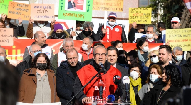 CHP İzmir'den EYT açıklaması: Sözümüz Söz, Biz Çözeceğiz. 