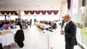 Çiğli'ye yeni müjdeler verdi