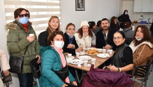 FOÇA ILIPINAR KÖY EVİ'NİN AÇILIŞI YAPILDI