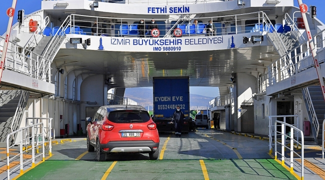 Körfez'de deniz yoluyla araç taşımacılığı yüzde 81 arttı