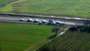 Menemen, Foça ve Aliağa ilçelerinde, helikopterle havadan trafik denetimi gerçekleştirdi.