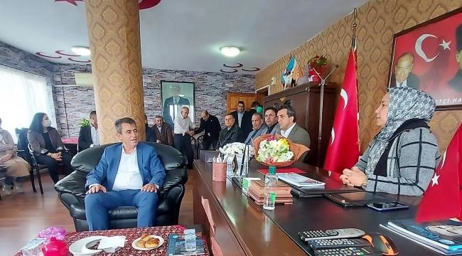 AK Parti'den MHP'ye 'Hayırlı Olsun' Ziyareti 