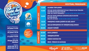 ALİAĞA 4. AT ÇEK BALIK AVI FESTİVALİ 26-27 ŞUBAT'TA