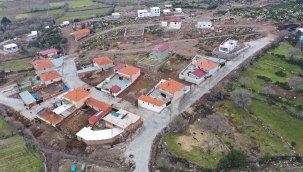 Çukurköy yollarına parke taşı döşendi