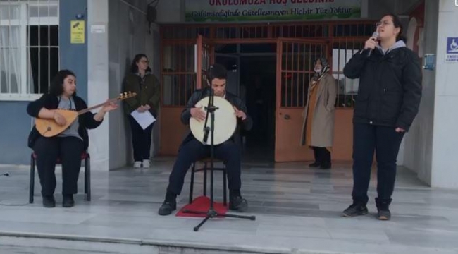 Aliağa Alp Oğuz Anadolu Lisesi'nde 18 Mart Hayrı