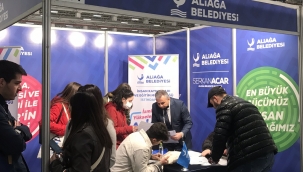 Aliağa Belediyesi Avrupa'nın En Büyük 'Kariyer Fuarı'na Katıldı