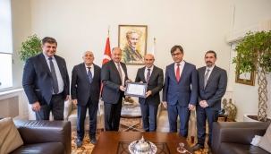 Başkan Soyer Kuzey İzmir Teknoloji Merkezi heyetini ağırladı