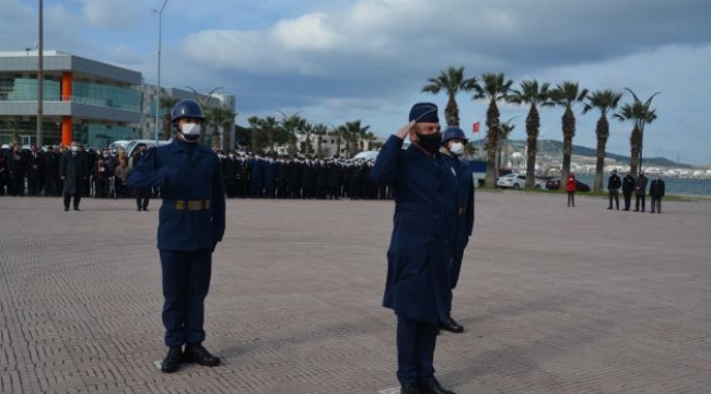 Çanakkale Şehitleri Aliağa'da Anıldı