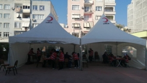 "Haydi Aliağa! Hep beraber rekora, hep beraber kan bağışına !"