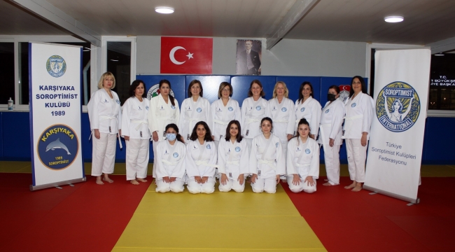 Kadınlara şiddete karşı judo eğitimi