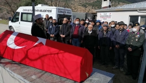 Kınık'ta Kıbrıs Gazisi Son Yolculuğuna Uğurlandı