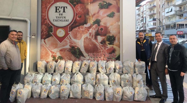 Aliağa Fenerbahçeliler Derneğinden  Gıda Yardımı