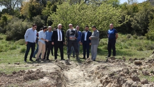 Menemen'de deprem riskine karşı fay zonu incelemesi