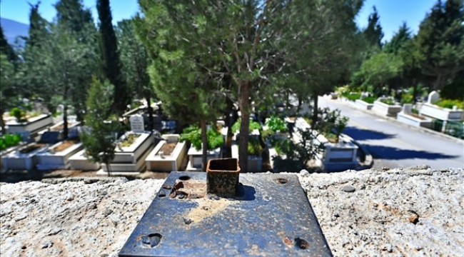 Son 3 ayda mezarlıklara verilen zararın faturası: 250 bin lira