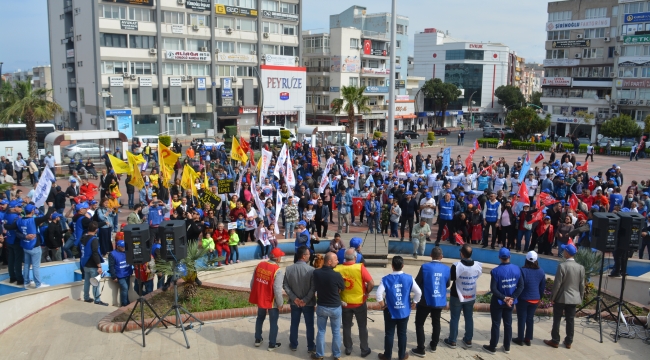 Aliağa'da 1 Mayıs Coşkuyla Kutlandı 