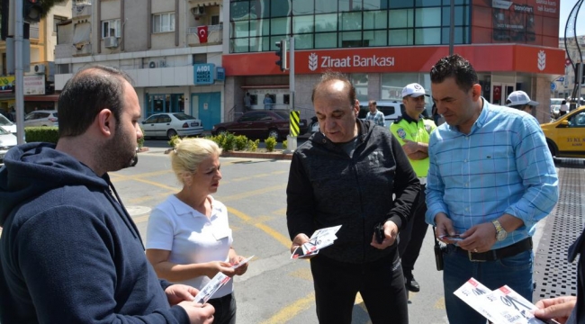 Aliağa'da "Yayalar için  5 adımda güvenli Trafik "tanıtımı yapıldı