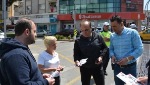 Aliağa'da "Yayalar için  5 adımda güvenli Trafik "tanıtımı yapıldı
