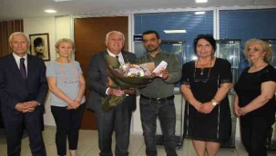 Kadına şiddeti önleyen taksici ödüllendirildi