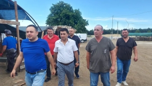 Aliağa'da Kurban Satış Yerleri Denetlendi