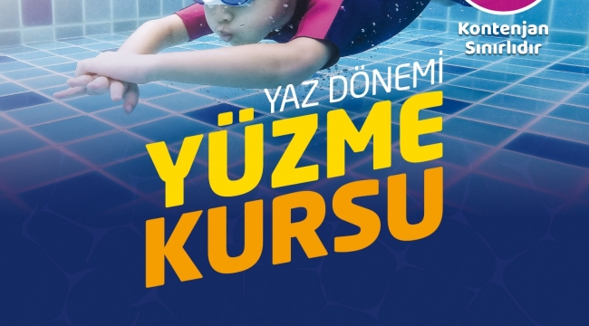 Aliağa Gençlik Merkezi'nde Yaz Dönemi Yüzme Kursları Başlıyor