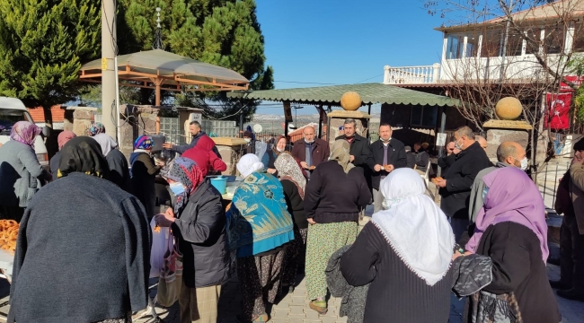 Aşağı Şehit Kemal Mahallesinde  İlk Köy Hayrı Yemeği