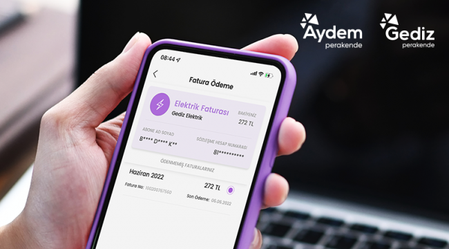 Aydem Perakende ve Gediz Perakende'den Elektrik Faturalarında Ödeme Kolaylığı Sağlayan İş Birliği 