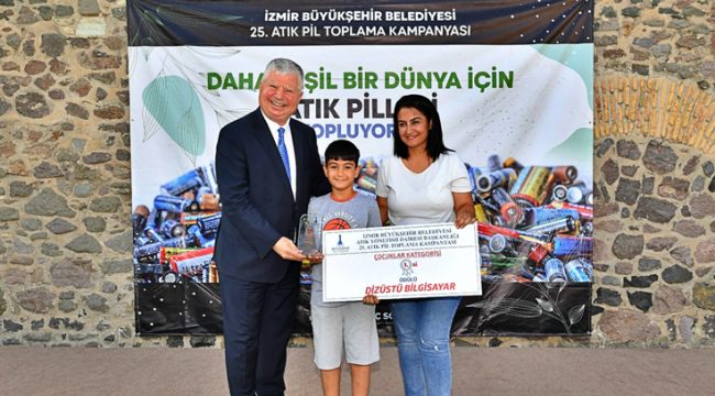 Büyükşehir'in çevre dostu kampanyasında ödüller sahiplerini buldu