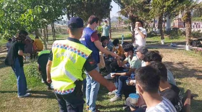 Devriye esnasında 41 göçmen ve 2 şüpheli yakalandı