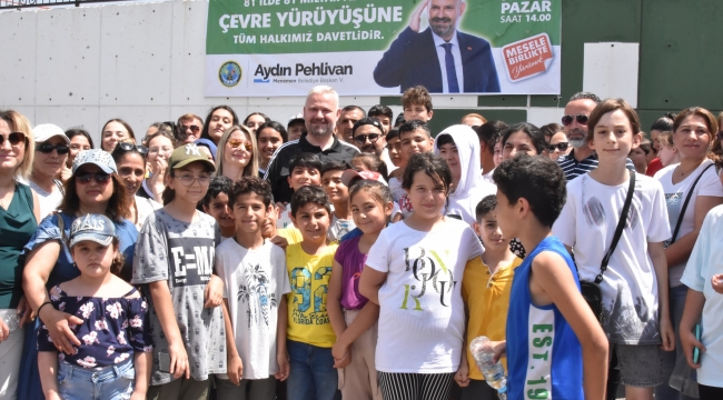 Menemen'den Çevre Yürüyüşü