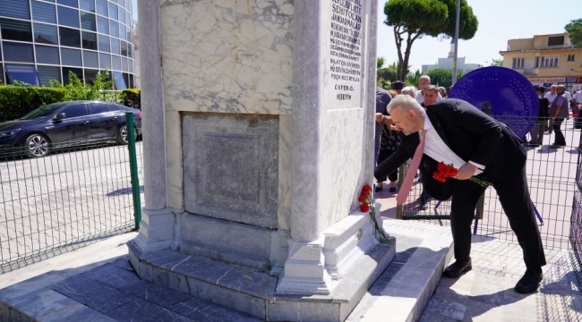 Menemen şehit Kaymakam Kemal Bey'i unutmadı