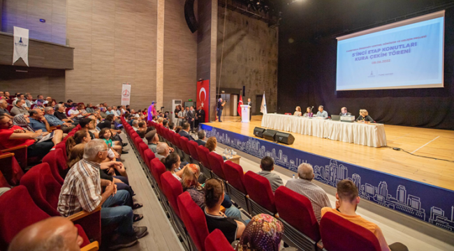 Örnekköy kentsel dönüşüm projesinde beşinci etap heyecanı