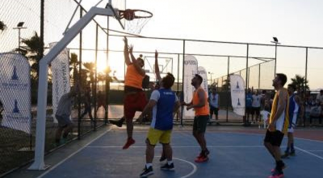 Streetball coşkusu Aliağa'da