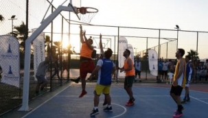 Streetball coşkusu Aliağa'da
