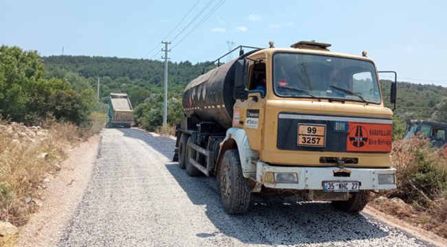 Urla'ya 3 yılda 103 milyon liralık yol, asfalt ve parke yatırımı