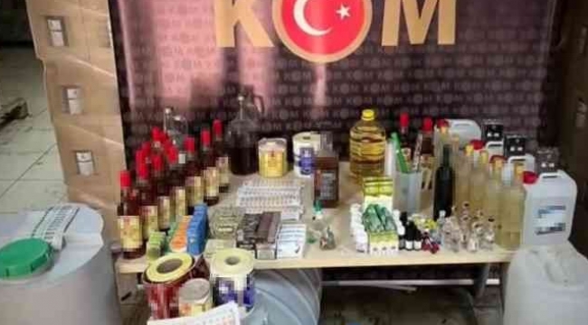 İzmir'in 6 ilçesinde sahte içki şebekesine operasyon: 32 gözaltı