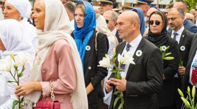 İzmirlinin temsilcileri Srebrenitsa için tek ses oldu