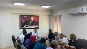 Kaymakam Karaman orman yangınlarıyla ilgili mahalle muhtarlarıyla toplantı düzenledi