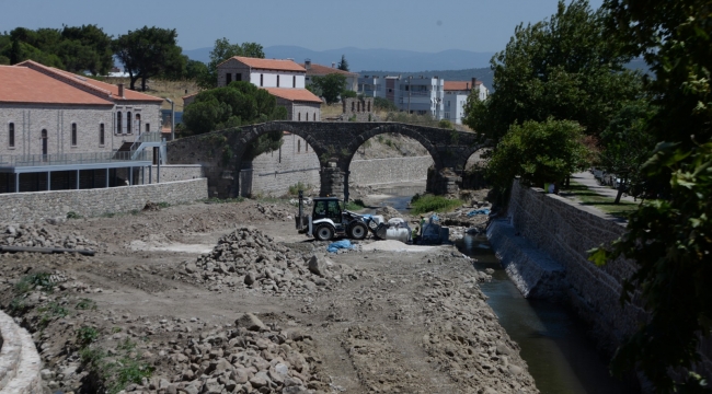Türkiye'nin Venediği, Bergama Selinos Antik Kanal'da çalışmalar hızla devam ediyor