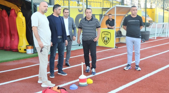 Başkan Acar'dan Aliağaspor FK'ya Destek Ziyareti