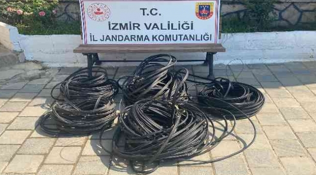 İnternet kablolarını çalan hırsız tutuklandı