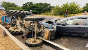İzmir-Çanakkale yolunda yaşanan kazada1 kişi hayatını kaybetti 