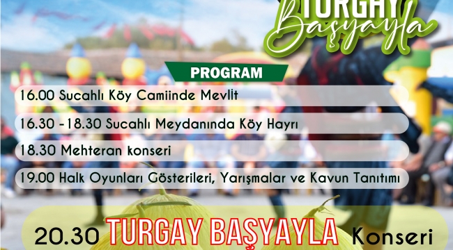 KINIK , SUCAHLI KAVUN FESTİVALİ'NE EV SAHİPLİĞİ YAPACAK