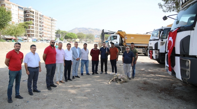 Millet Bahçesi İçin İlk Kazma Vuruldu, Kurban Kesildi