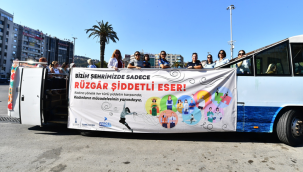 PERGEL üyesi kadınlardan şiddete karşı farkındalık eylemi