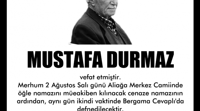 VEFAT ve BAŞSAĞLIĞI