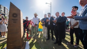 100. yıl Gündoğdu Meydanı'nda anı taşıyla ölümsüzleşti