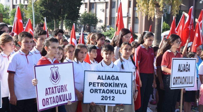 Aliağa'da 55 Okulda 18500 öğrenci derse başlıyor